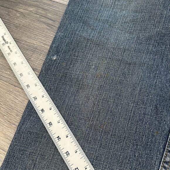 Vintage Y2k Levis 550 Red Tab‎ Womens 34x31 Blue Relaxed Tapered Denim Jeans - Picture 14 of 15